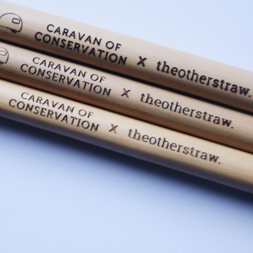 Customised bamboo straws