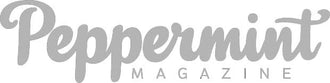 peppermint magazine logo greyscale