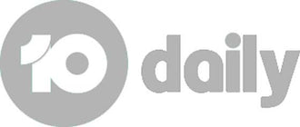10 daily logo greyscale