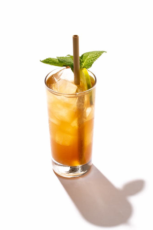 theotherstraw bamboo straw in a glass