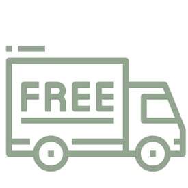 icon of a truck representing free shipping